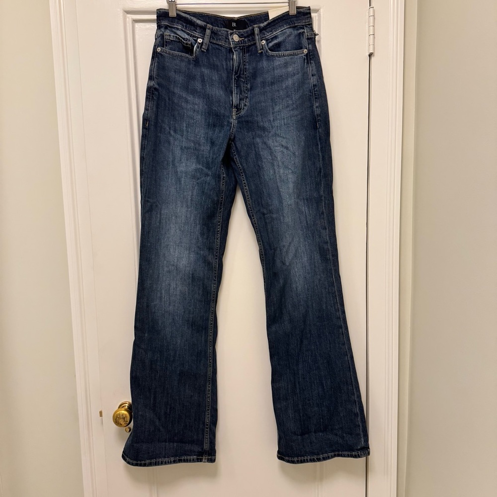 NWT Banana Republic High Rise Flare Jeans - Blue